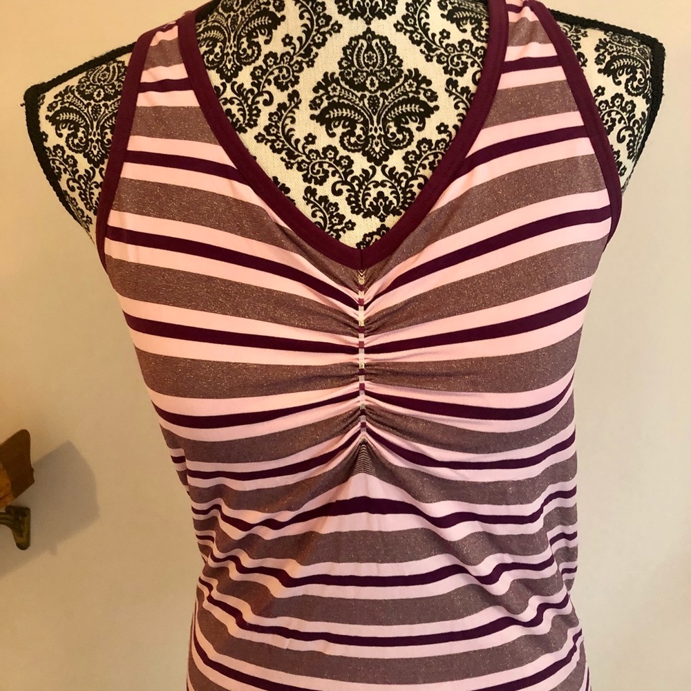 NIKE Racerback Striped Top!🎉